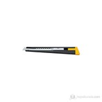 Olfa Metal Gövdeli Kuvvetlendirilmiş Dar Model Maket Bıçağı (180 Black)