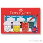 Faber Castell Guaj Boya 15 ml 6 Renk