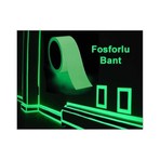 Aktepe 4 Metre Uzunluğunda Fosforlu Bant Karanlıkta Işık Veren Yeşil Renkli Şerit