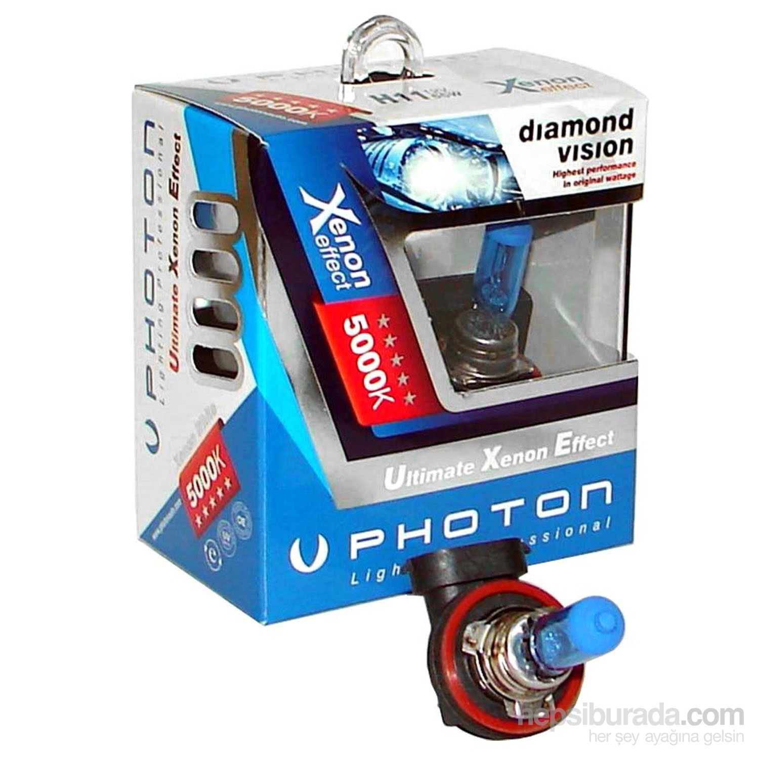 Photon Xenon Ampul 12V H11 5000K PH5511 DV Fiyatı