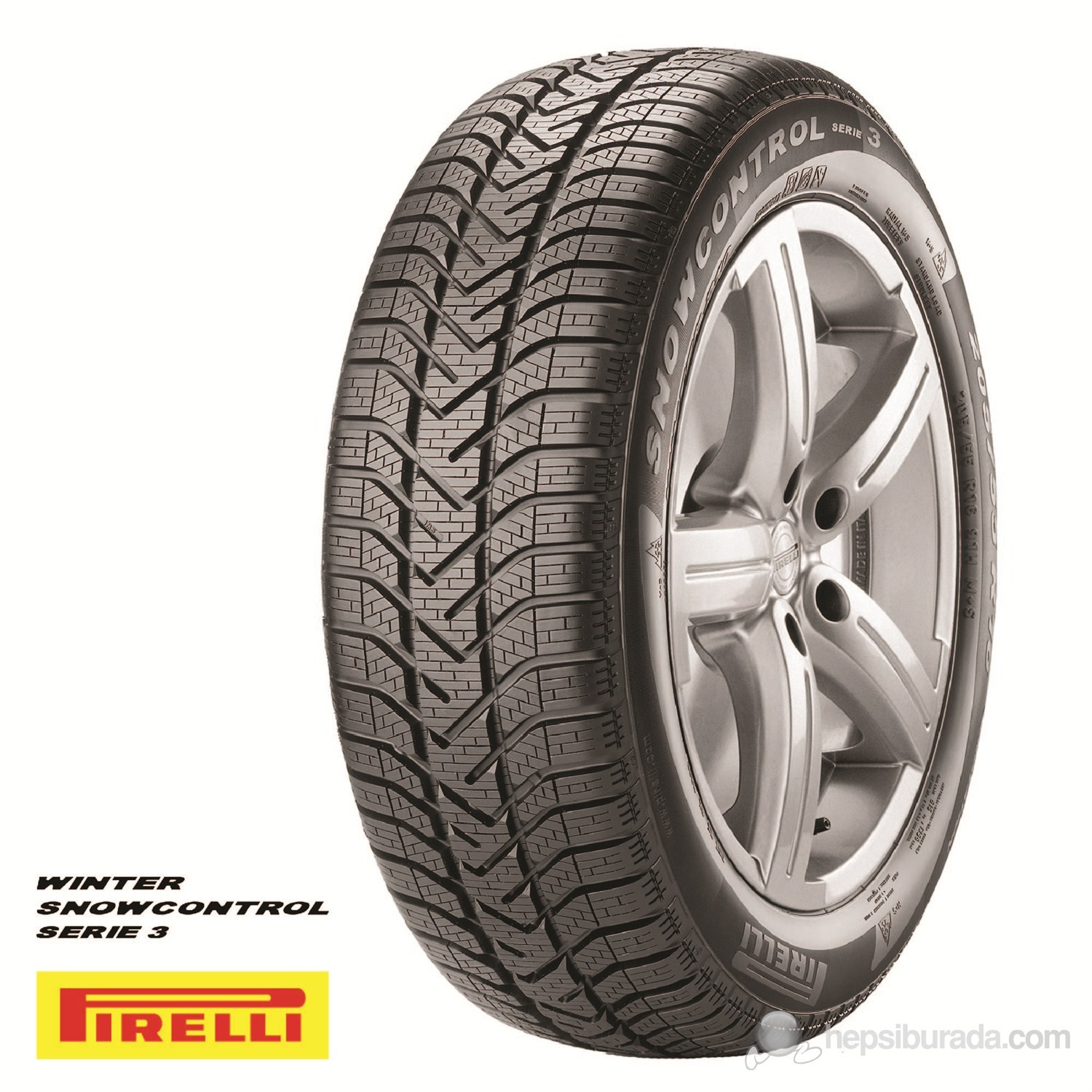 Pirelli 195/65/R15 91T Winter Snow Control Serie 3 (Oto Kış Fiyatı