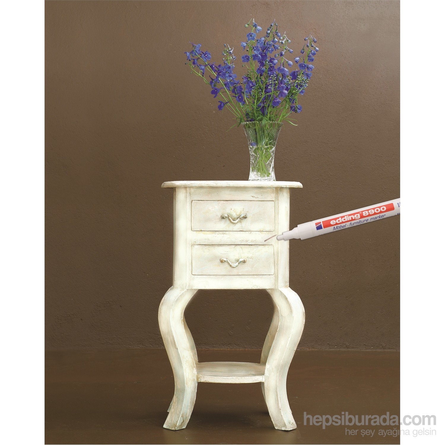 Edding 8900 Mobilya Rötuş Kalemi (Siyah) ESKİ KOD Fiyatı