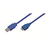 LogiLink CU0049 USB 3.0 2m Mavi Kablo
