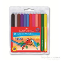 Faber-Castell Fiesta Keçeli Kalem 12'li (5068312450)