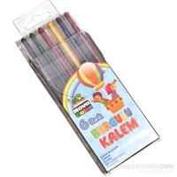 Nova Color Nc-2121 Çevirmeli Mum Boya 6 Renk