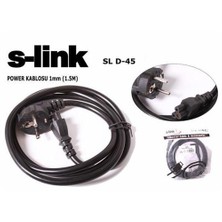 S-Link Sl-D45 1.5M Notebook Power Kablosu