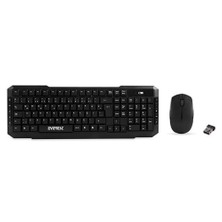 Everest Km-510 Kablosuz Q Multimedia Klavye + Mouse Set Siyah