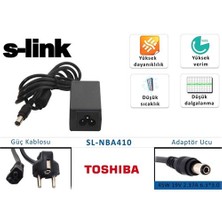 S-Link Sl-Nba410 45W 19V 2.37A 6.3*3.0 Toshiba Notebook Standart Adaptör