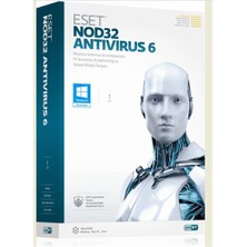 Eset Nod32 Antivirüs v6.0 TR 1 Kullanıcı 1 Yıl