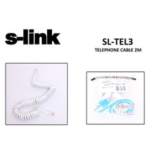 S-Link Sl-Tel3 2M Telefon Ahize Kablosu