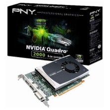 PNY Nvidia Quadro 2000 1GB DDR5 128 Bit PCI-E 2.0 Profesyonel Ekran Kartı