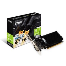 MSI NVIDIA GeForce GT 710 1GD3H LP 1GB 64 bit DDR3 DX(12) PCI-E 3.0 Ekran Kartı (GT 710 1GD3H LP)