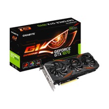 Gigabyte G1 Gaming Nvidia GeForce GTX1070 8GB 256Bit GDDR5 (DX12) PCI-E 3.0 Ekran Kartı (GV-N1070G1 Gaming-8GD)