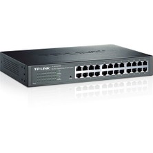 TP-LINK TL-SG1024DE, 24-Port 10/100/1000Mbps %40 Enerji Tasarruflu Ağ Görüntüleme/Önceliklendirme/VLAN Akıllı Gigabit Switch