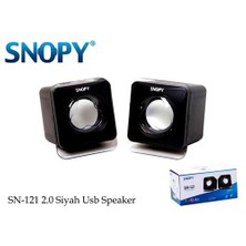 Snopy Sn-121 2.0 Siyah Usb Speaker