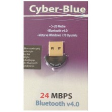 Tecom Cyber Blue  BT40 V4.0 Bluetooth Dongle