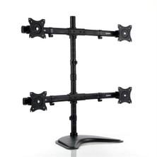 Dark VM43 13"-27" 4 Monitör Destekli Masaüstü Monitör Standı (DK-AC-VM43)