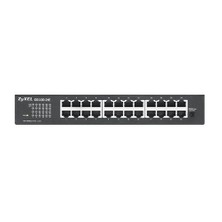 Zyxel GS1100-24E 24-Port 10/100/1000Mbps Tak-Kullan Port-Önceliklendirme Destekli Yönetilemeyen Gigabit Switch