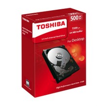 Toshiba P300 500GB 7200RPM Sata 3 64MB 3.5" Sabit Disk  HDWD105EZSTA