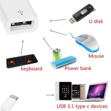 CoverZone Type C To Usb Otg Dönüştürücü Aktarım Kablosu