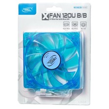 Deep Cool XFAN 120UB/B Mavi Ledli 120mm Kasa Fanı