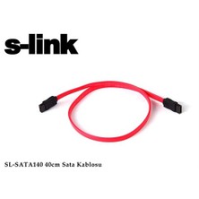 S-Link Sl-Sata140 S-Lınk 40 Cm Sata Data Kablosu Kırmızı