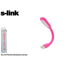 S-link SL-L10 Pembe Notebook Led Işık