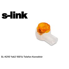 S-Link Sl-K210 Yak2 100 Lü Telefon Konnektör