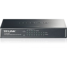 TP-LINK TL-SG1008P, 8-Port 10/100/1000Mbps Tak ve Kullan  dahili 4 Port POE Destekli Gigabit Switch