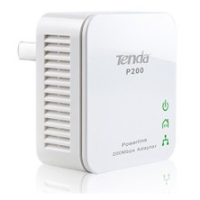 Tenda P200 HomePlug 1Port Kablolu 200Mbps Powerline Adaptör Kit