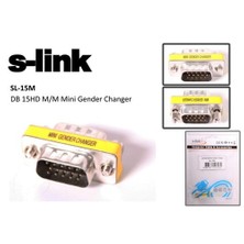 S-Link Sl-15M S-Lınk 15 Pin Vga Çevirici M/M