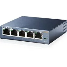 TP-Link TL-SG105, 5-Port 10/100/1000Mbps Qos Destekli Tak ve Kullan % 65 Enerji Tasarruflu Gigabit Switch