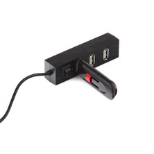 Dark 4 Port Açma/Kapama Butonlu USB2.0 Hub (DK-AC-USB241)