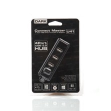 Dark 4 Port Açma/Kapama Butonlu USB2.0 Hub (DK-AC-USB241)