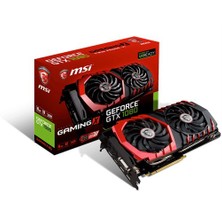 MSI NVIDIA GeForce GTX 1080 Gaming X 8G 8GB 256 bit GDDR5X DX(12) PCI-E 3.0 Ekran Kartı (GTX 1080 Gaming X 8G)