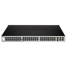 D-Link DES-1210-52 48-Port 10/100 + 2-Port 1000Base-T + 2-Port Combo SFP WebSmart Switch