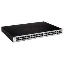 D-Link DES-1210-52 48-Port 10/100 + 2-Port 1000Base-T + 2-Port Combo SFP WebSmart Switch