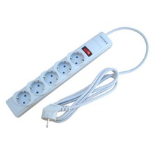Tunçmatik TSK0757 Surgepro 238 Joules 5'li Beyaz Enerji Koruma Prizi (Poşet Ambalajlı)