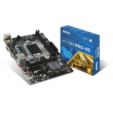 MSI H110M PRO-VD Intel H110 2133MHz DDR4 Soket 1151 mATX Anakart