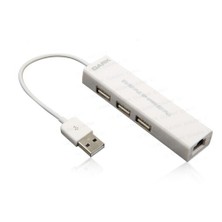 Dark Connect Master U23L Ethernet Girişli 3 Port USB 2.0 Hub (DK-AC-USB23L)