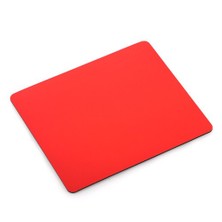 TX Flat Line Yarı Sert Üst Yüzeyli Slim Kırmızı MousePad (240x200mm)(TXACMPAD03RD)