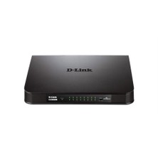 D-Link DGS-1016A 16 Port 10/100/1000Mbps Yönetilemez Plastik Kasa