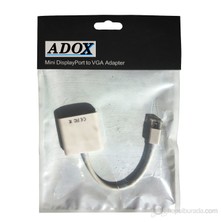 Adox MDV100 Mini Display Port - VGA Dönüştürücü