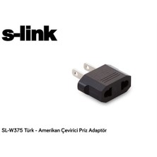 S-Link Sl-W375 Türk - Amerikan Çevirici Priz Adaptör