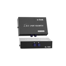 S-Link Sl-152C 2 Port Vga Switch