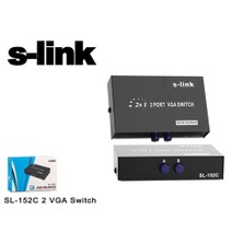 S-Link Sl-152C 2 Port Vga Switch