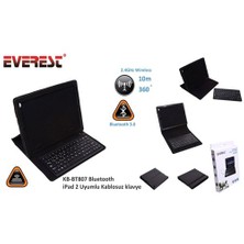 Everest Kb-Bt807 Bluetooth İpad 2 Uyumlu Kablosuz Klavye