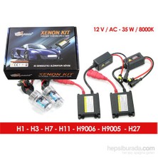 Space Xenon Kit H3 8000K 12V-DC  35W