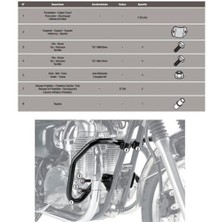 Gıvı Tn4101 Kawasakı W 800 (11-15) Koruma Demırı