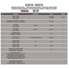 Gıvı Plx2118 Yamaha Mt-07 (14-15) Yan Çanta Tasıyıcı